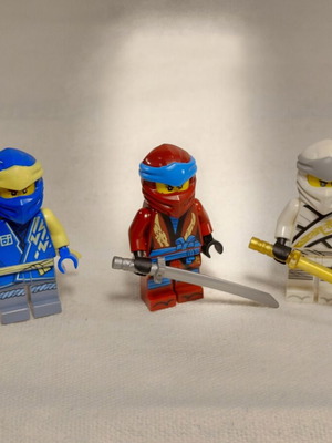 LEGO Ninjago figures, set