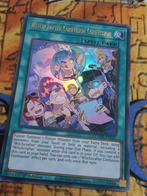 Witchcrafter Confusion Confession Normal Spell μεταχειρισμένη, Ultra Rare