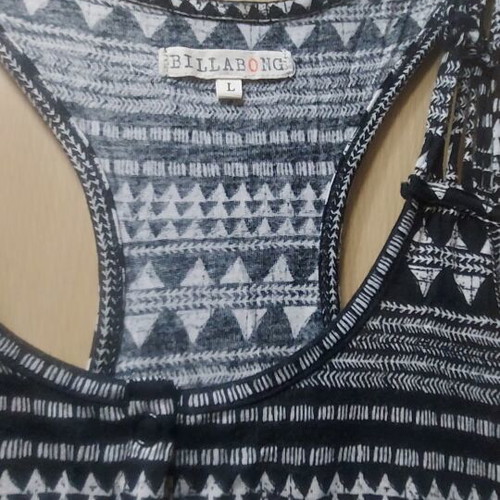 Billabong women's long sleeveless top like new, size M