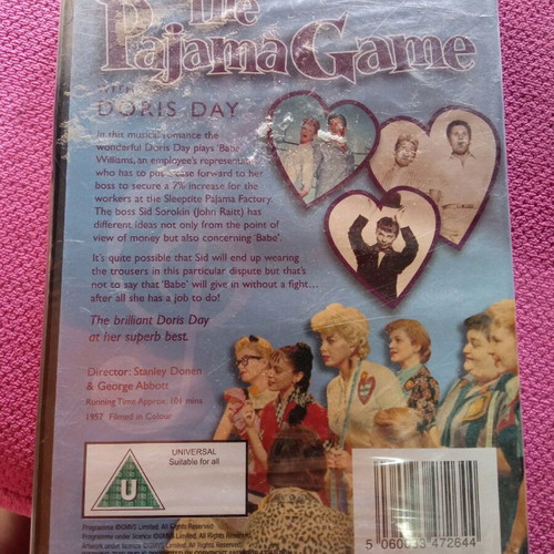The Pajama Game DVD new, comedy romance