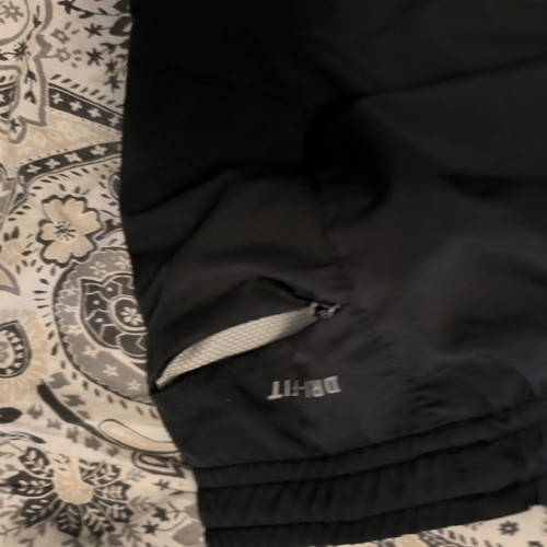 Nike running shorts size S like new, black and grey