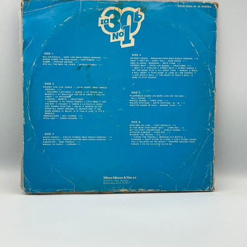 Various The 30 No 1 vinyl record used