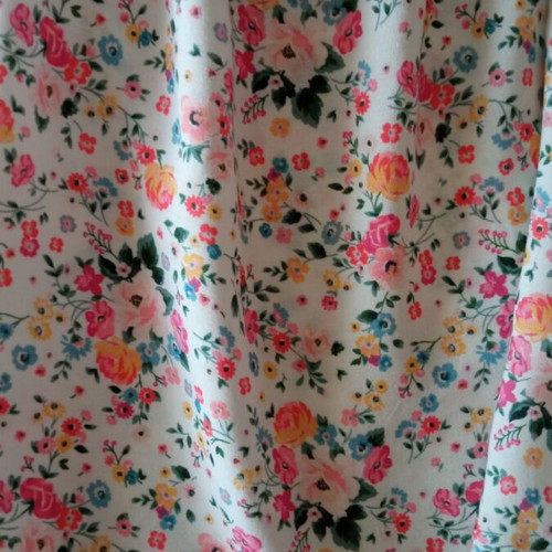 Floral top in A-line shape