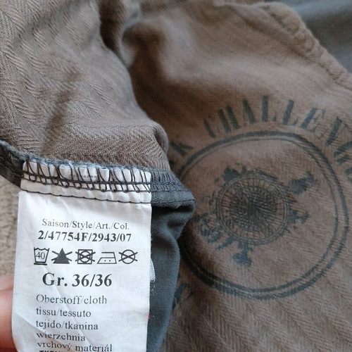 Camel Active Shore Track Challenge pants like new, W36 L36, gray