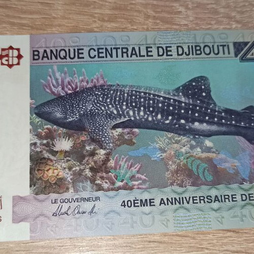 Djibouti 40 Francs 2017 new