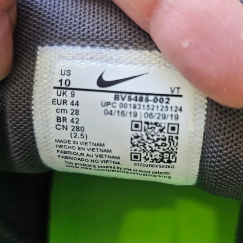 Nike Air Max 200 WTR size 44 like new, gray and green