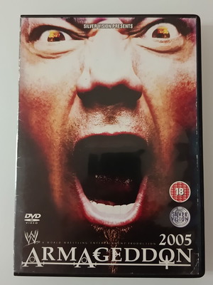 Armageddon 2005 wrestling movie DVD used, no subtitles