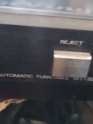 Record player used, may need belt replacement