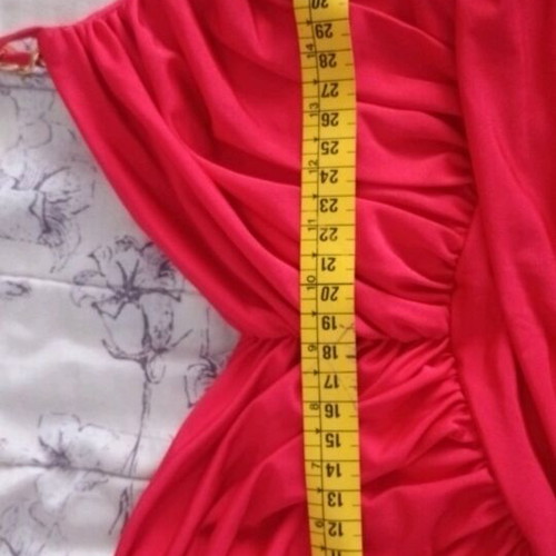 Lussile red dress like new, size XL