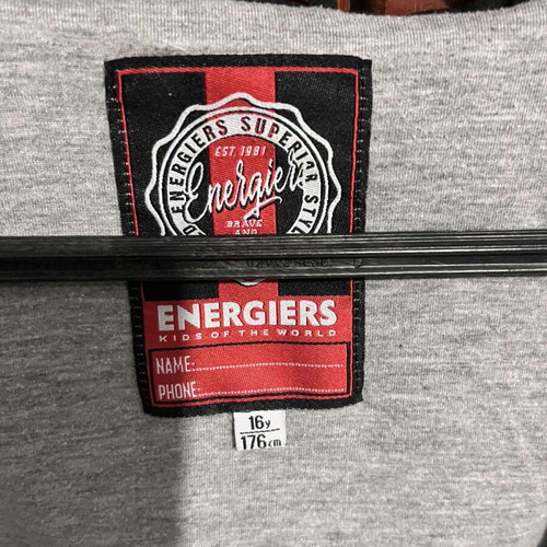 Energiers jacket for 16 years like new, black and gray