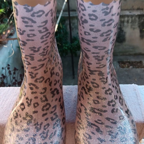 Marikelly Kids Rain Boots used, size 34, pink
