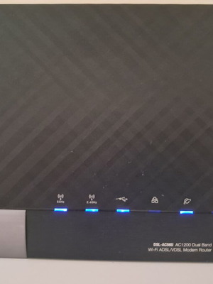 ASUS DSL-AC56U AC1200 Dual-Band Wi-Fi ADSL/VDSL Modem Router