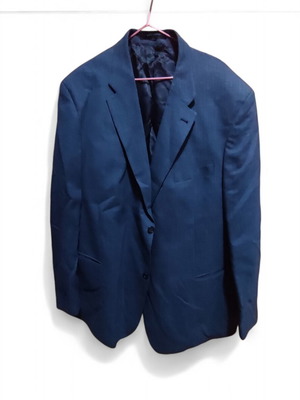 Men's jackets used, pack of 3, dark blue, gray, beige corduroy