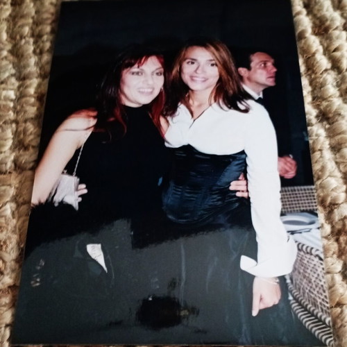 Rare authentic photo of Kaity Garbi and Silia Kritharioti, like new
