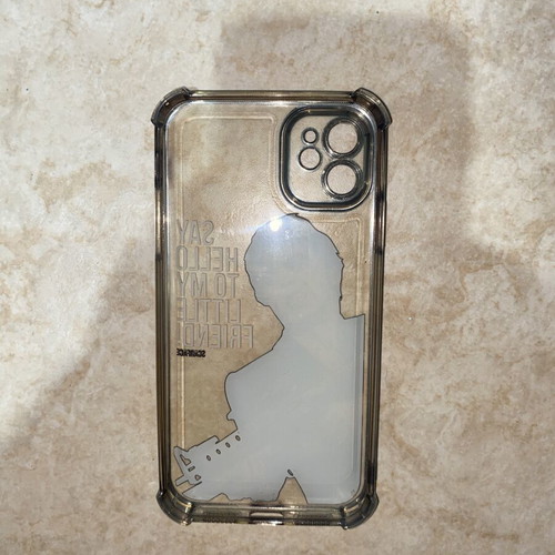 iPhone 11 case like new with ScarFace design