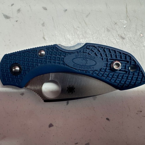 Σουγιάς Spyderco Dragonfly 2 καινούργιος, ατσάλι CPM SPY27, μπλε λαβή