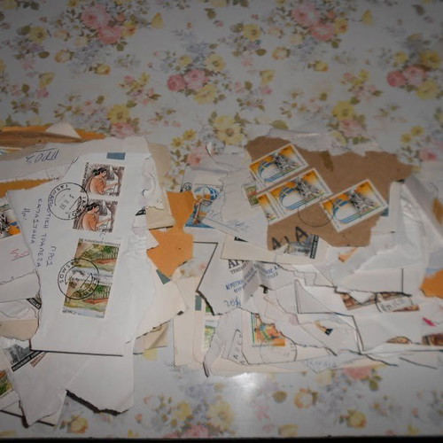 Agricultural Bank stamps used, 500 sealed from 1990s