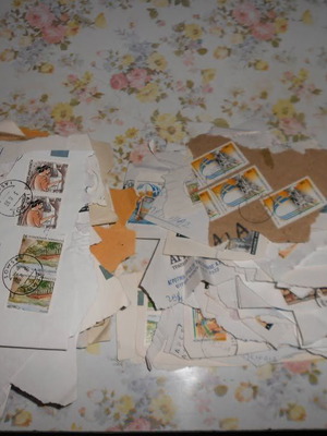 Agricultural Bank stamps used, 500 sealed from 1990s