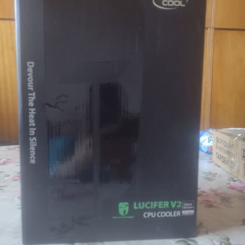 DeepCool Lucifer V2 CPU Cooler new, tower with copper heatpipes