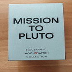 Swatch x Omega Bioceramic MoonSwatch Mission to Pluto watch with extra strap