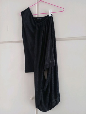 Top Makis Tselios Fashion γκρι, μέγεθος S, σαν καινούργιο