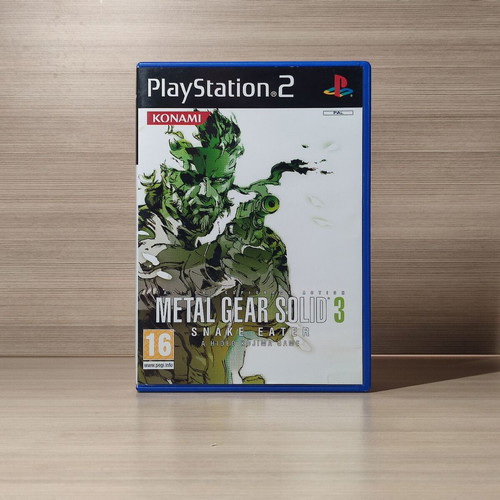 Metal Gear Solid 3 Snake Eater PS2 complete Greek version like new
