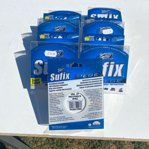Sufix fishing line new, 0.26mm and 0.50mm