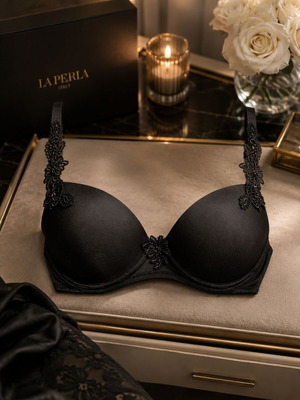 Miss Rosy | Bra | NEW | 85B Black Push Up with Underwire & Padding