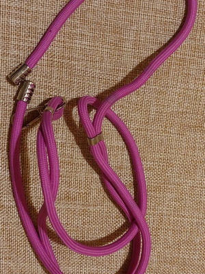 Phone lanyard adjustable lilac, new