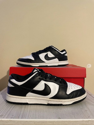 Nike Dunk Low Panda Sneakers Черни Размер 42 Употребявани