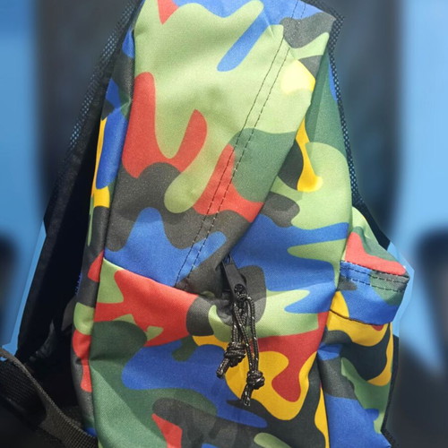 School backpack City with military pattern new