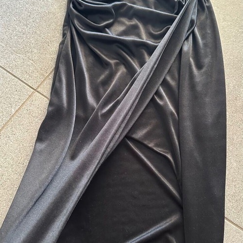 Ohpolly black mid-length dress size UK12 (M) like new