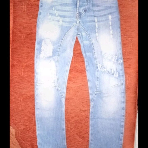 Girls' jeans used, brand Vt68, size XS, blue