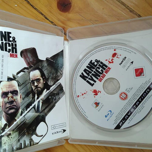 Kane & Lynch Dead Men PS3 game used, complete with manual