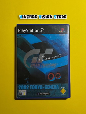 Gran Turismo Concept 2002 Tokyo–Geneva PlayStation 2 used