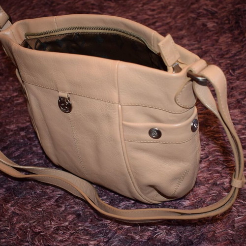 Adax Feline bag new, beige crossbody