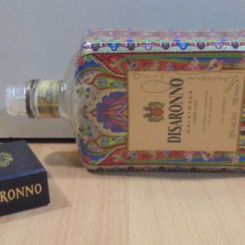 Disaronno Originale By ETRO collectible empty bottle used