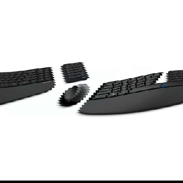 Microsoft Wireless Sculpt Ergonomic Ασύρματο Σετ Πληκτρολόγιο & Ποντίκι Ελληνικό