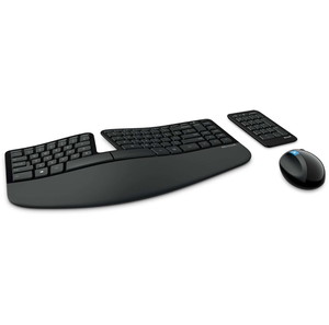 Microsoft Wireless Sculpt Ergonomic Ασύρματο Σετ Πληκτρολόγιο & Ποντίκι Ελληνικό