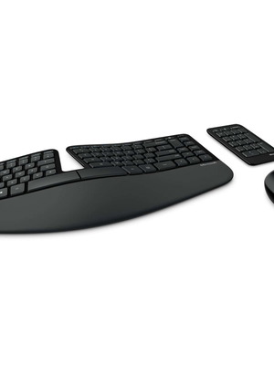 Microsoft Wireless Sculpt Ergonomic Ασύρματο Σετ Πληκτρολόγιο & Ποντίκι Ελληνικό