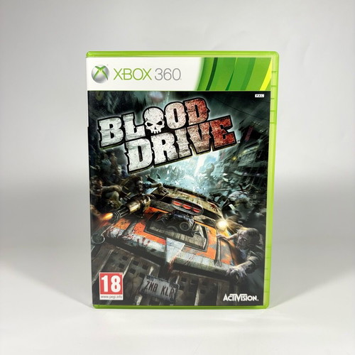 Blood Drive for Xbox 360 like new, complete with manual