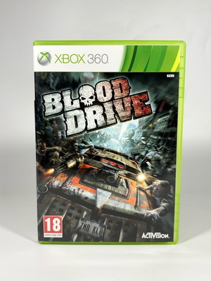 Blood Drive for Xbox 360 like new, complete with manual