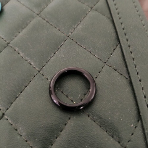 Bone ring like new, dark brown