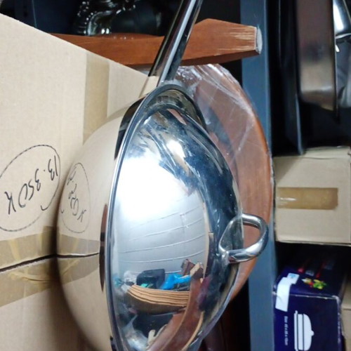 Stainless Steel Deep Pan new, diameter 28cm, height 9cm