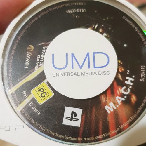 M.A.C.H game for PSP used