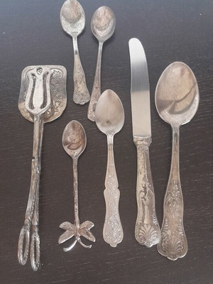 Vintage assorted cutlery