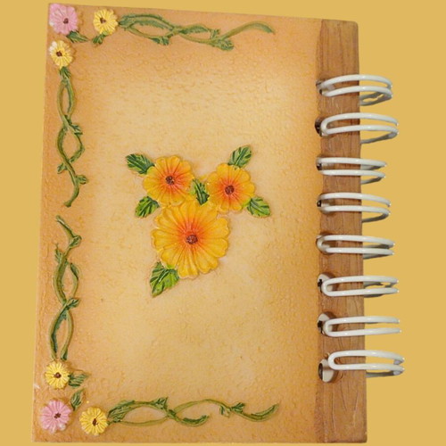 Decorative mini notebook with fairy new 6x9 cm