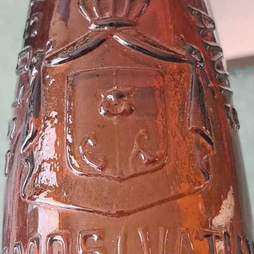 Vintage Empty Muscat de Samos Wine Bottle like new