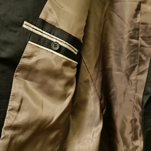Oodji suit set black like new, jacket size 46, trousers 48