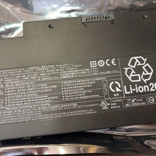 Fujitsu LifeBook battery new FPB0307S 51Wh 11.4V compatible models